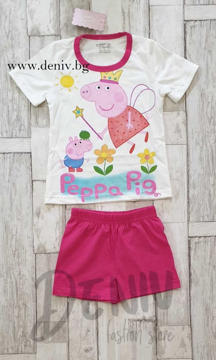 Детска лятна пижама за момиче Венера Пепа