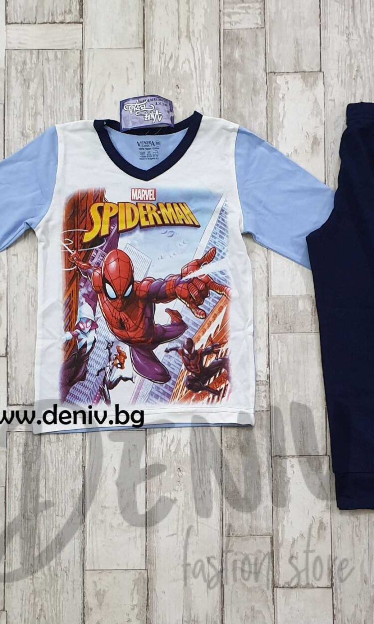 Детска тънка пижама Венера Spiderman