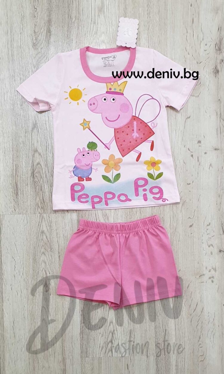 Детска българска пижама за момиче Венера Пепа