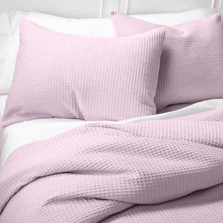 Памучно шалте за спалня Сиеста в бледо лилаво