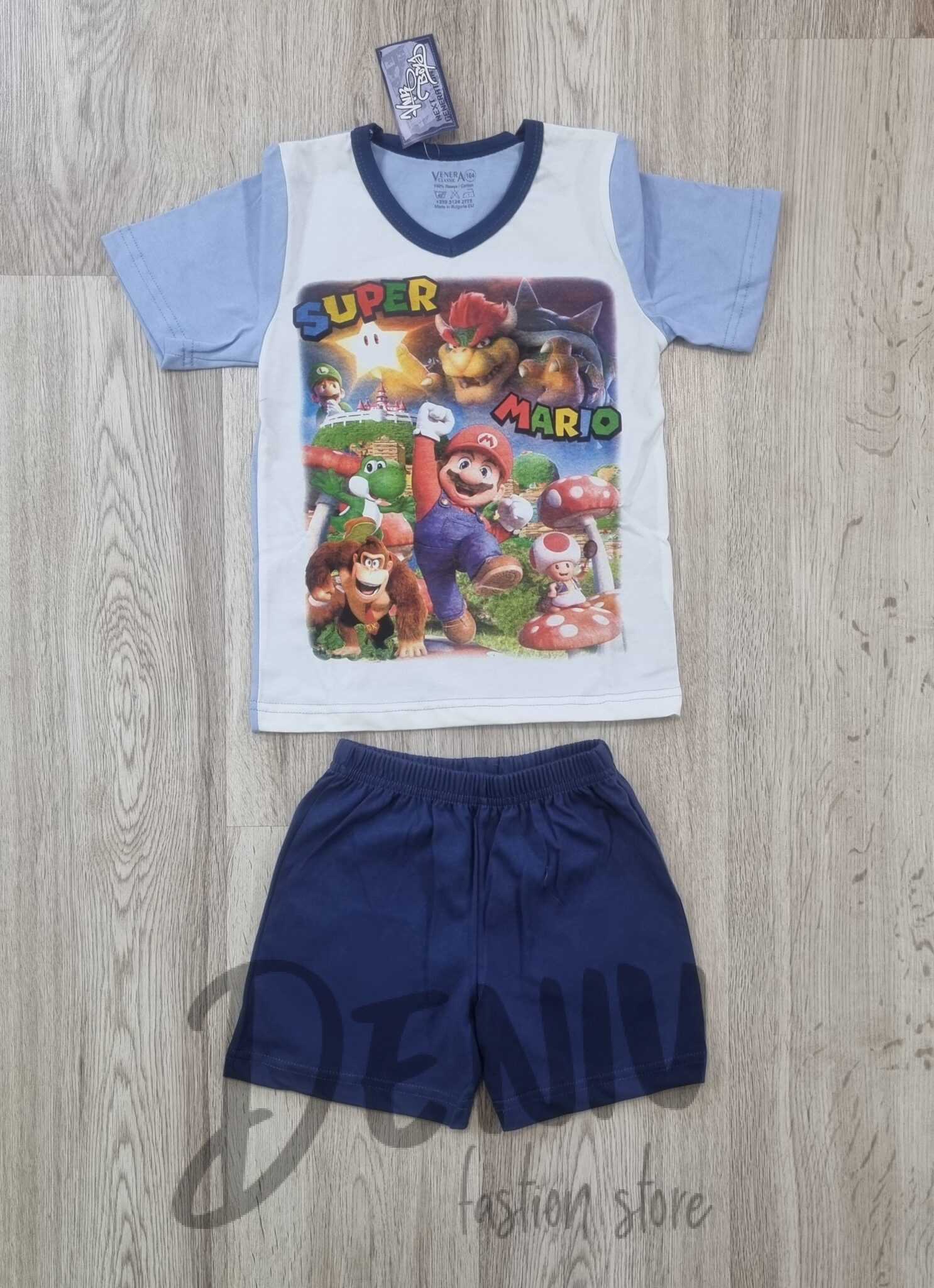 Детска пижама 14298 Венера Super Mario